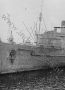 57 Southampton febr 1946 Se Queen Elizabeth het grootste schip ter wereld in de haven van SOuthhampton