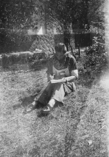 156b Bij de officierstest te Bandoeng