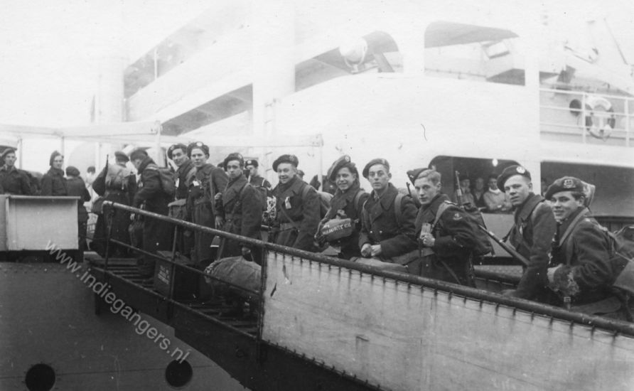 ansicht vertrek naar Indie