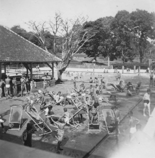 73 het zwembad te Bandung