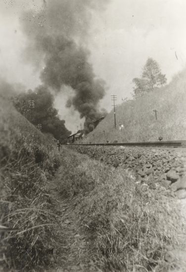 0101 De spoorlijn DarangKoedang Tjibadak 22 7 1947