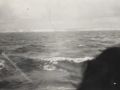 44 Op de Noordzee Op de achtergrond de krijtrotsen van Engeland  Dover  a b Bloemfontein oct 1946